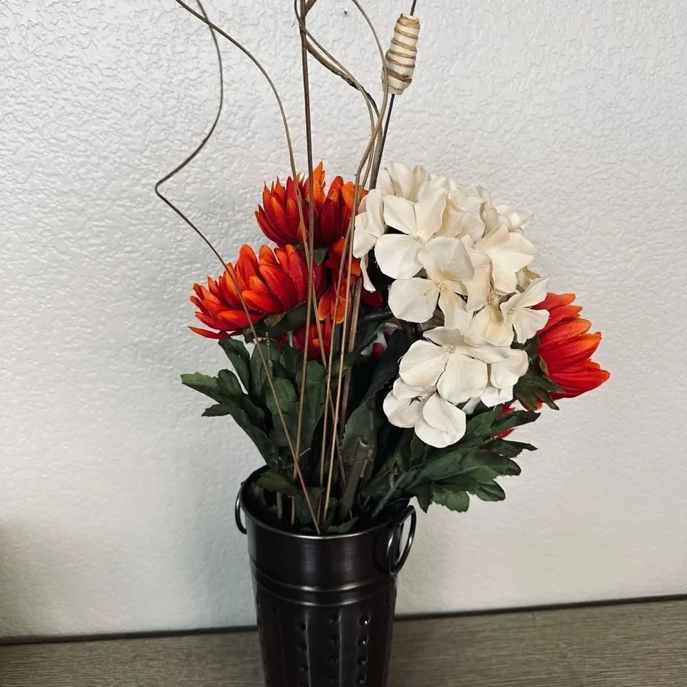 Fall Autumn Floral Centerpiece Arrangement
